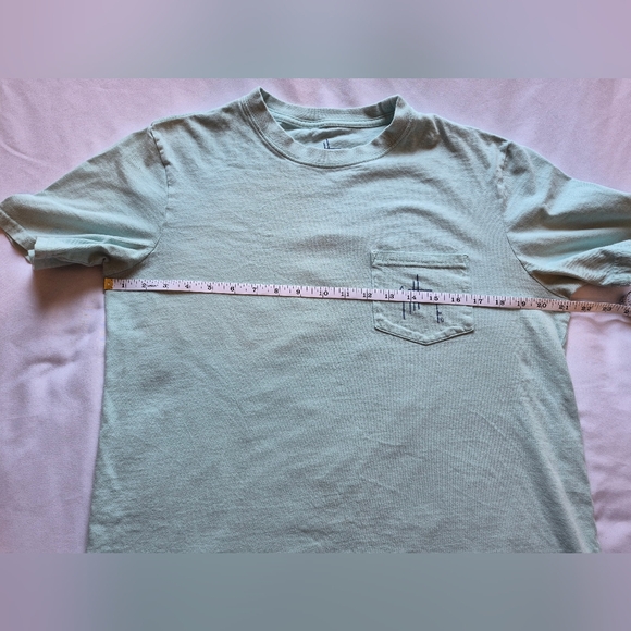 Guy Harvey Swordfish Graphic Pocket Tee Aqua Blue Men’s Medium - Picture 4 of 5